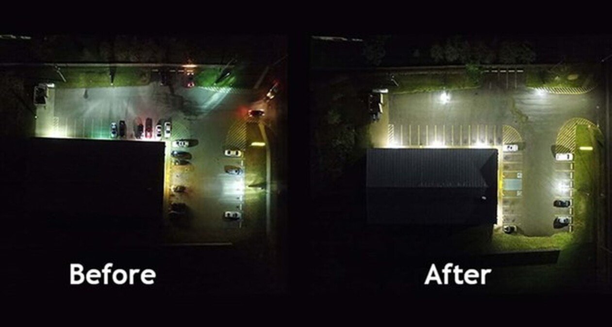 Commercial outdoor lighting