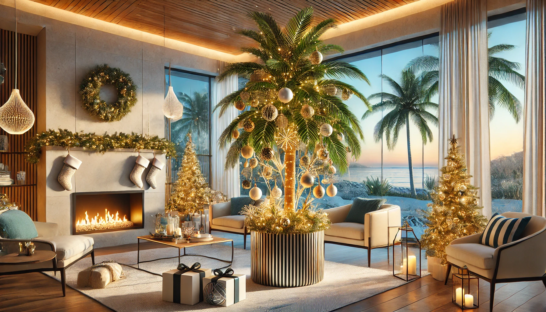 Transform Your Home with a Christmas Palm Tree